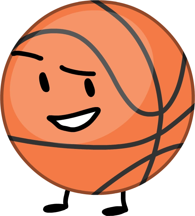 Баскетбольный мяч майнкрафт. BFDI Basketball. BFB Basketball. BFDIA Tennis Ball. Баскетбольный мяч рисунок красивый.