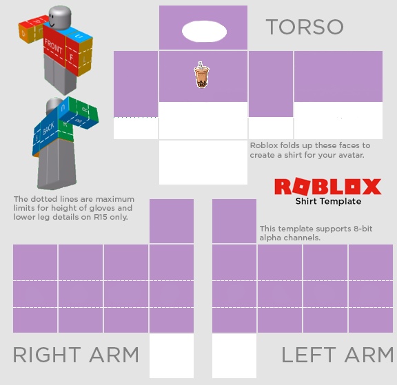 roblox clothes template