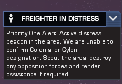 Dynamic mission menu (Colonial)