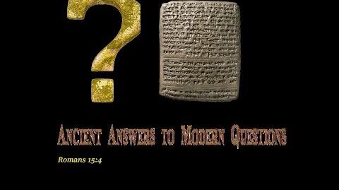 Ancient Answers to Modern Questions