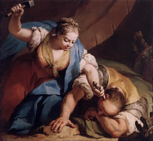 Sisera's Murder (Jael and Sisera, by Jacopo Amigoni, 1739)