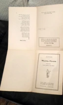 Traducción del Martin Fierro (pruebas de galera) 1944