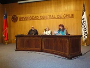 Carmen Gaete con Juan Antonio Massone y Lila Calderón presentan "La piel de Chile y otros climas", 2010
