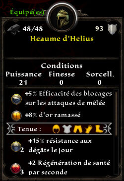 Heaume d'Helius