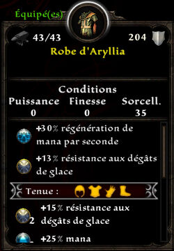 Robe d'Aryllia
