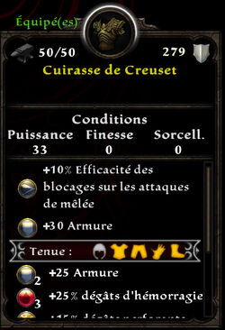 Cuirasse du Creuset
