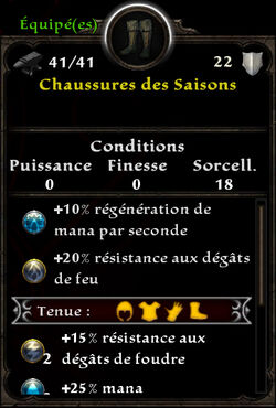 Chaussures des Saisons