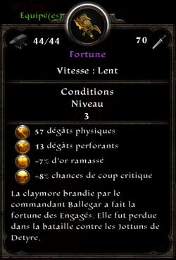 Fortune stats