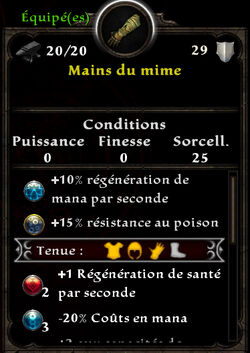 Mains du mime