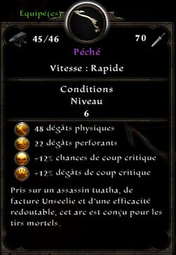 Péché stats