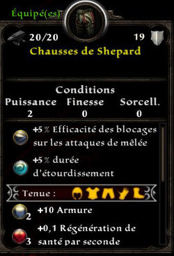 Chausses de Shepard