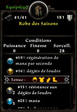 Robe des Saisons