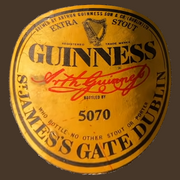 Guinnes Extra Stout Etikett Alt 1955