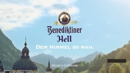 Benediktiner Hell Online Werbebanner