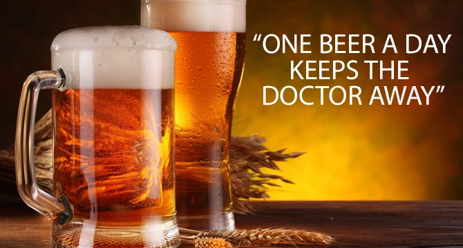 Bier als Medizin