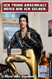 Astra Arschkalt Werbung
