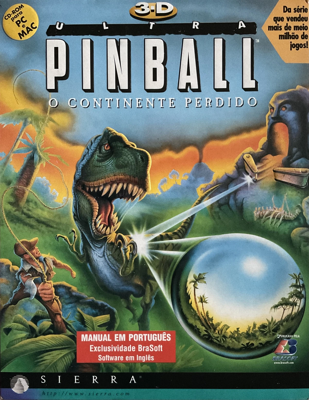 3D Ultra Pinball : Fastest Pinball In Space PC Big Box boite carton FR - Jeux vidéo
