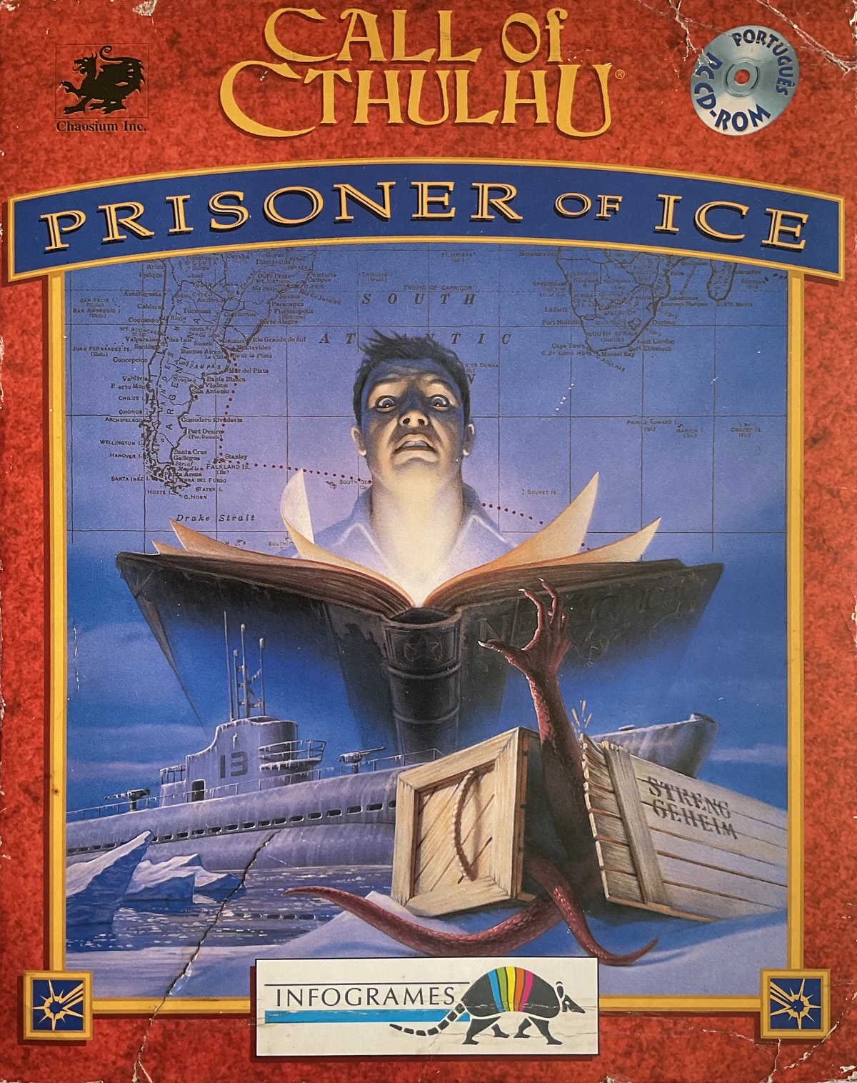 Prisoner Of Ice - Call Of Cthulhu - PC - Big Box Française - 1995