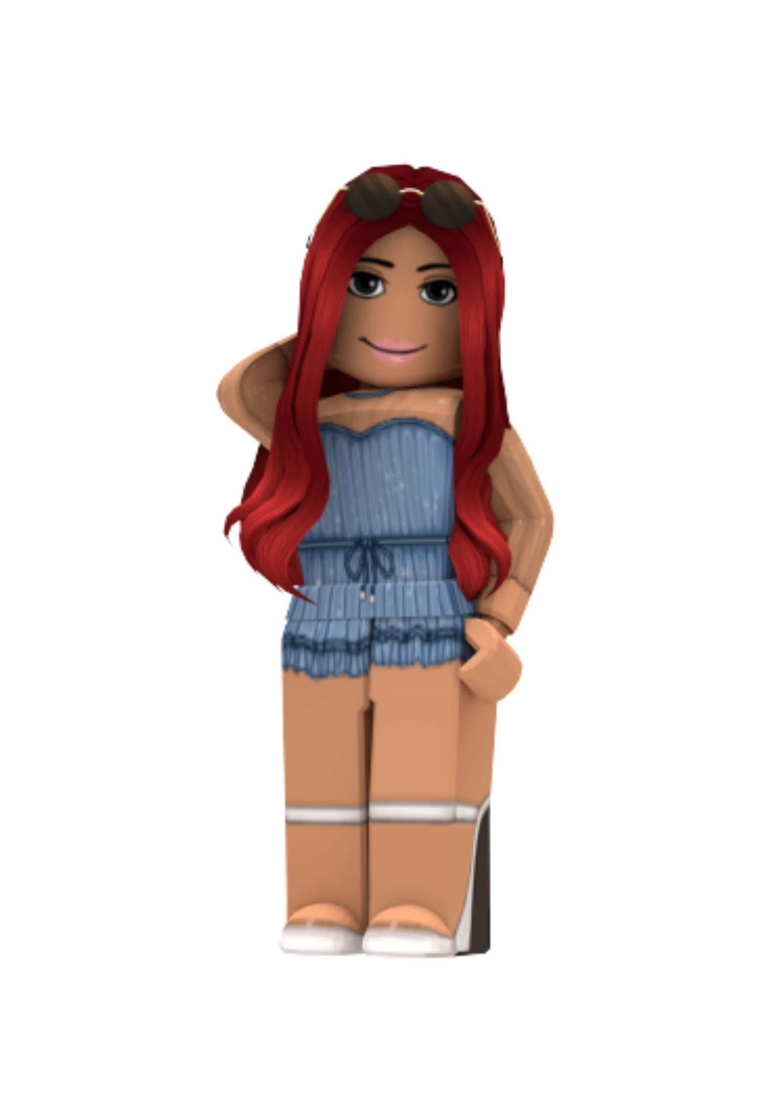 Dream Girl Low Pigtails Brown To Rainbow, Roblox Wiki