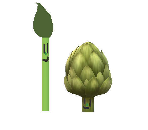 The French Asparagus and Artichoke | Big Deal Wiki | Fandom