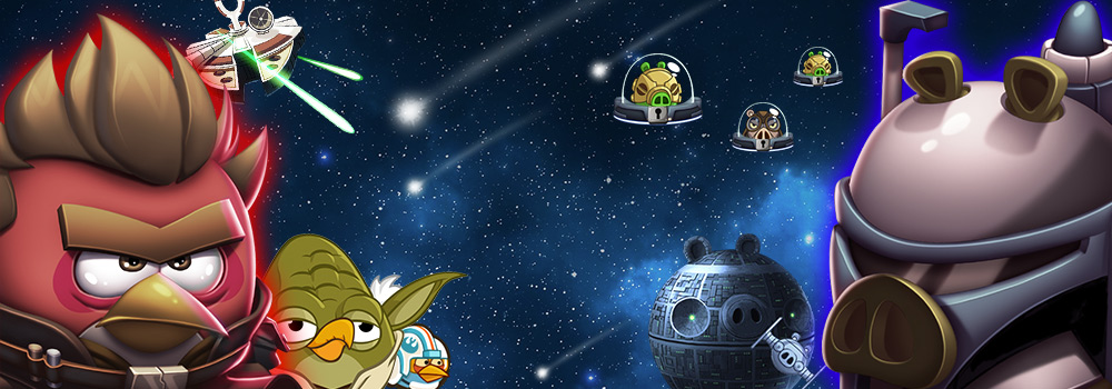 Angry birds star wars картинка