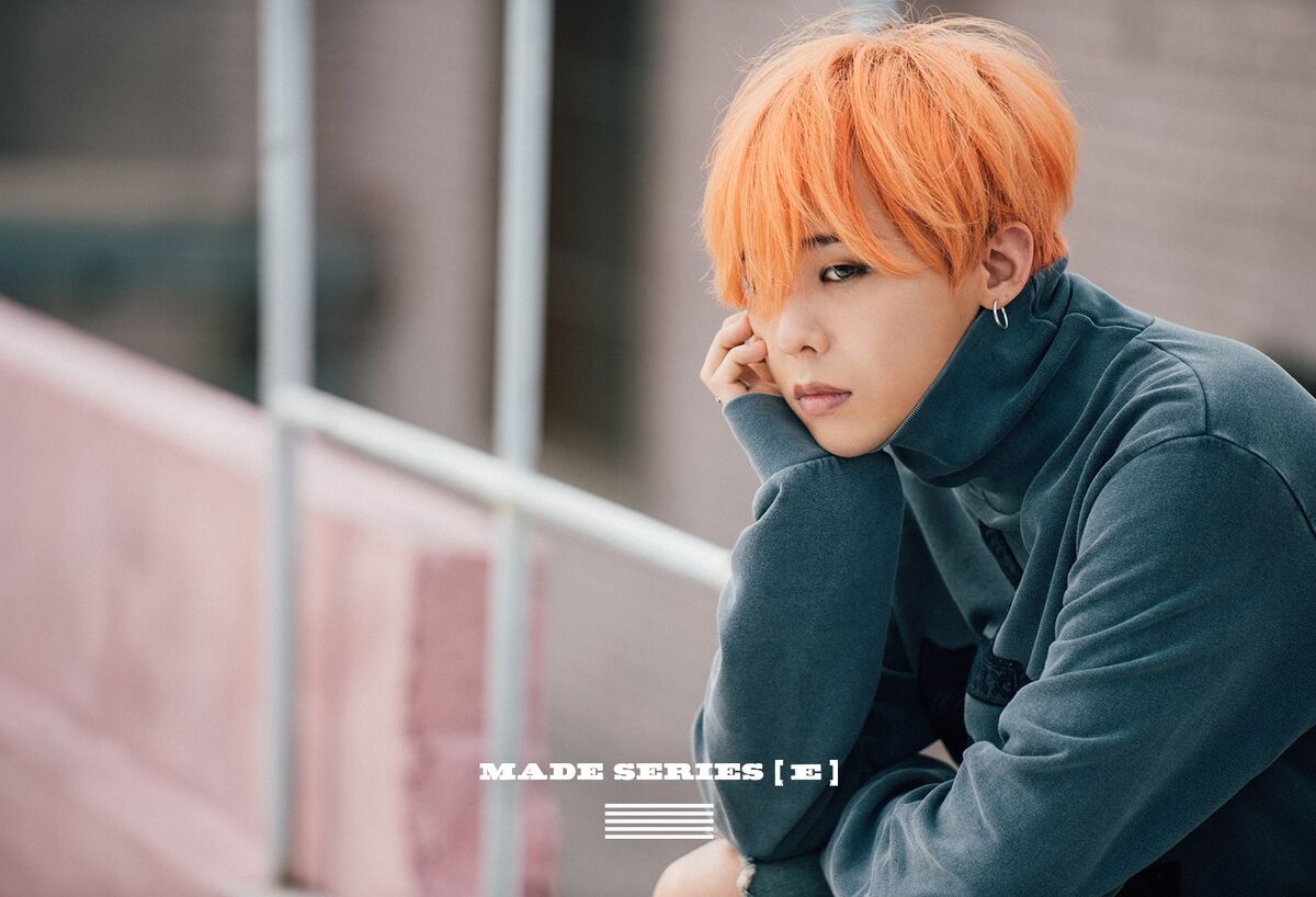 g dragon orange hair