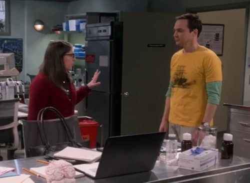 Just a minute Sheldon.