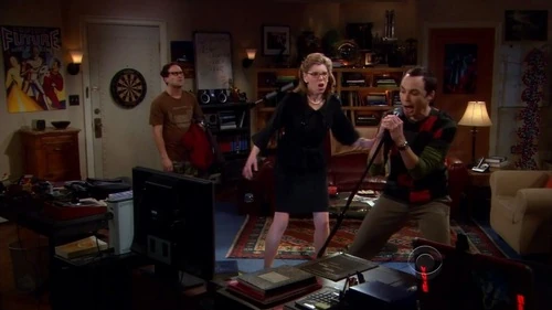 Leonard can't believe his eyes.