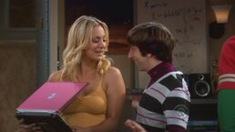 Howard Flirting With Penny 