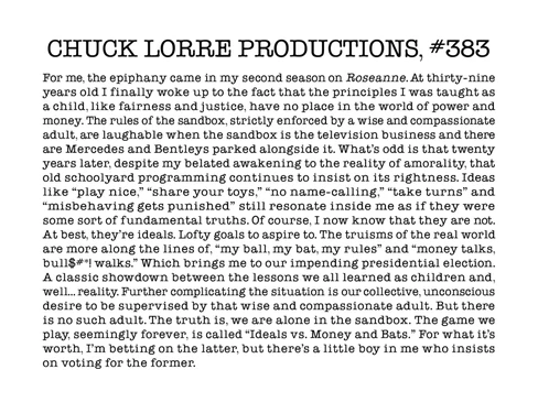 Chuck Lorre Productions, #383.