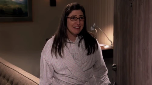 Amy is overwhelmed with happiness that Sheldon loves her enough that he wants to marry her