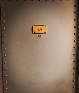 Sheldon and Leonard's apartment door.