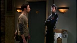 BBT - Sheldon and lifesized cutout