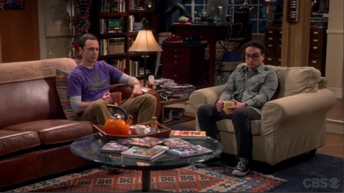 Leonard on his wedding night with Sheldon.