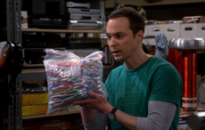 Sheldon saved every toothbrush he ever had.