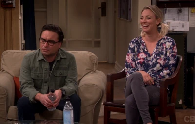 Penny "Sheldon watching".