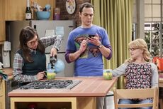 Pictures of Sheldon and Amy's creation.