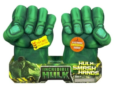 Incredible Hulk Hands.