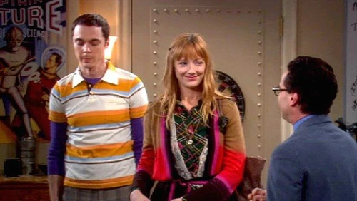 Sheldon, Elizabeth and Leonard.