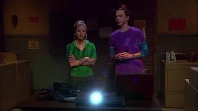 Sheldon's big presentation for Penny.