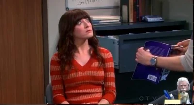 Alex shocked by Sheldon's photographs.