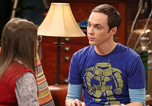 Amy and Sheldon.