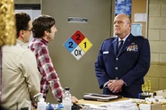 Meeting Air Force Colonel Williams.