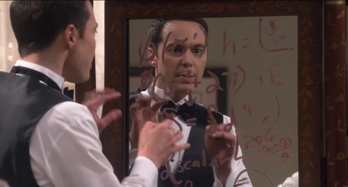 Reworking his equations.