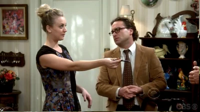 Penny getting Zack to end their marriage.