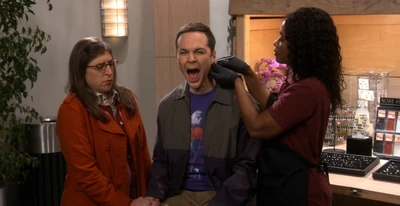 Getting his ear pierced.