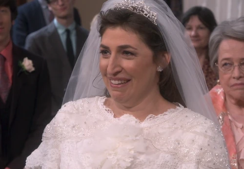 Amy at the altar.