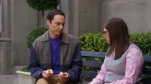 Sheldon embarrassed her.