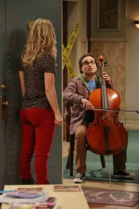 Leonard apologizing musically.