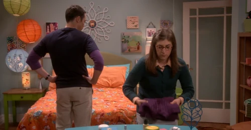 Shamy getting settled.